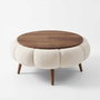 Atelier Del Sofa Papatya 60 - Blanco, Nogal